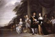 REMBRANDT Harmenszoon van Rijn Pieter Cnoll and his Family oil